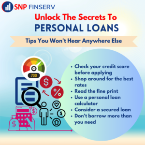 snp finserv personal loan